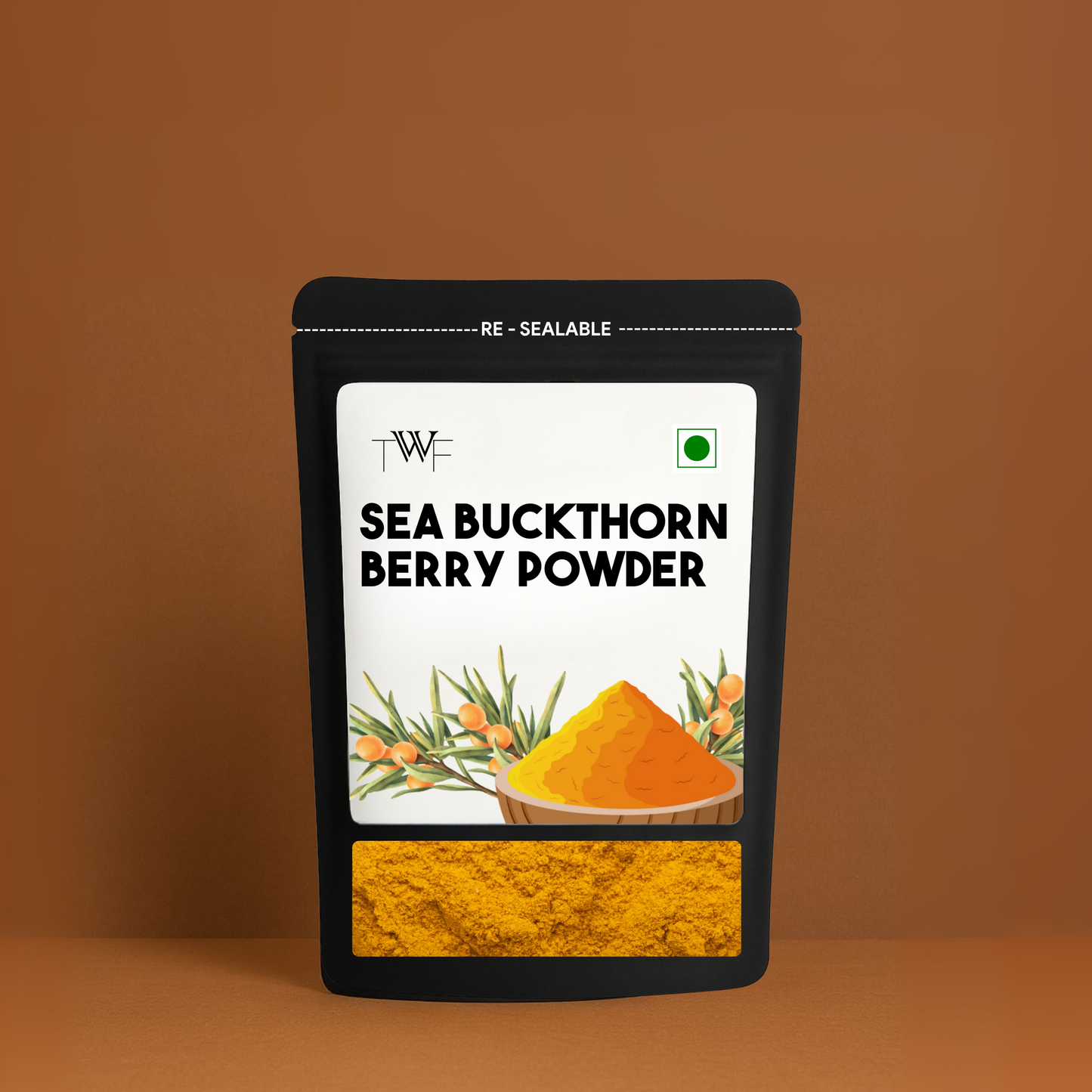 TWF Himalayan Sea Buckthorn Berries Powder