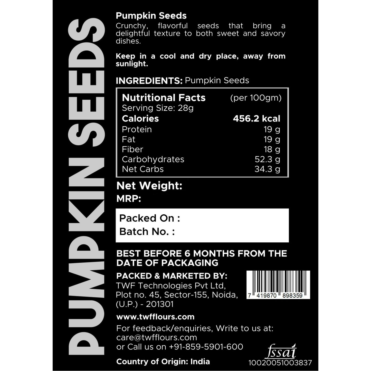 TWF Pumpkin Seeds