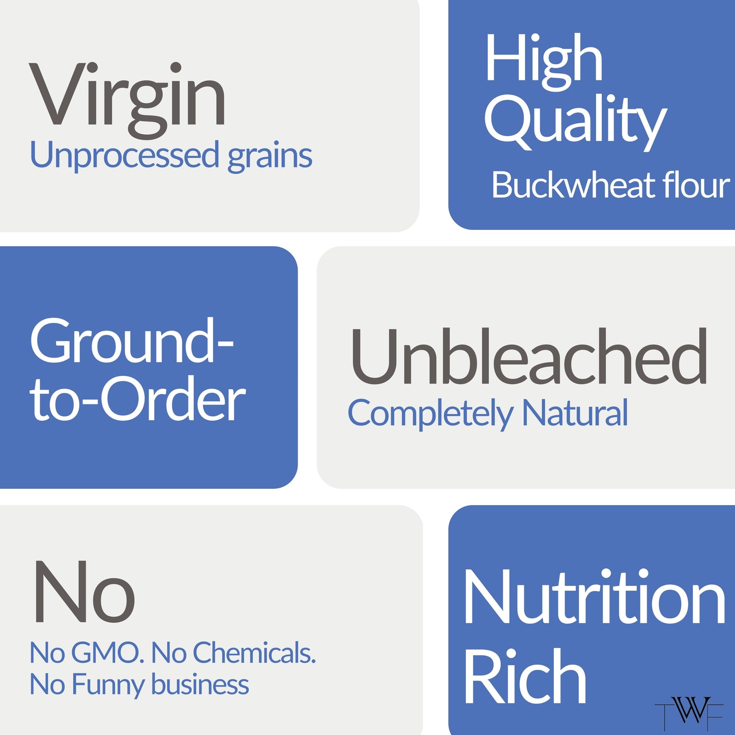 TWF Virgin Buckwheat Flour