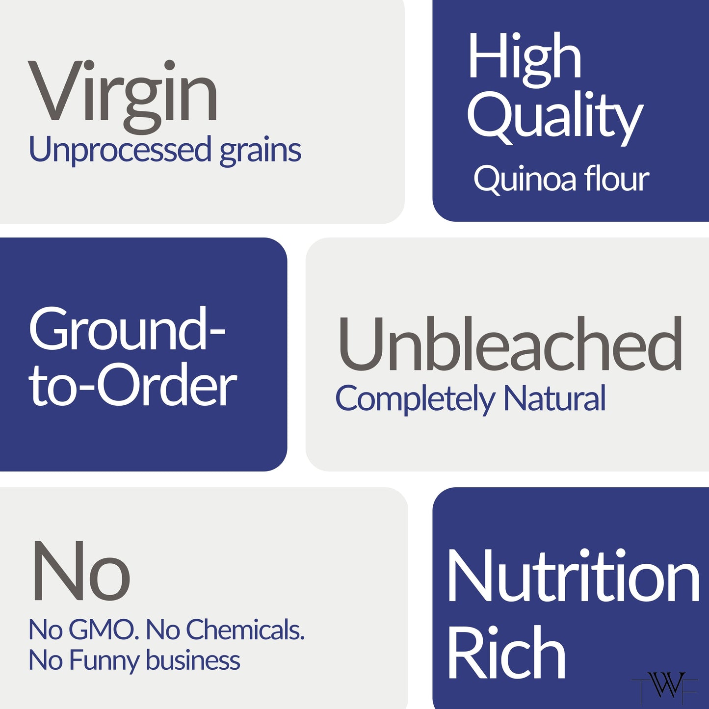 TWF Virgin Quinoa Flour