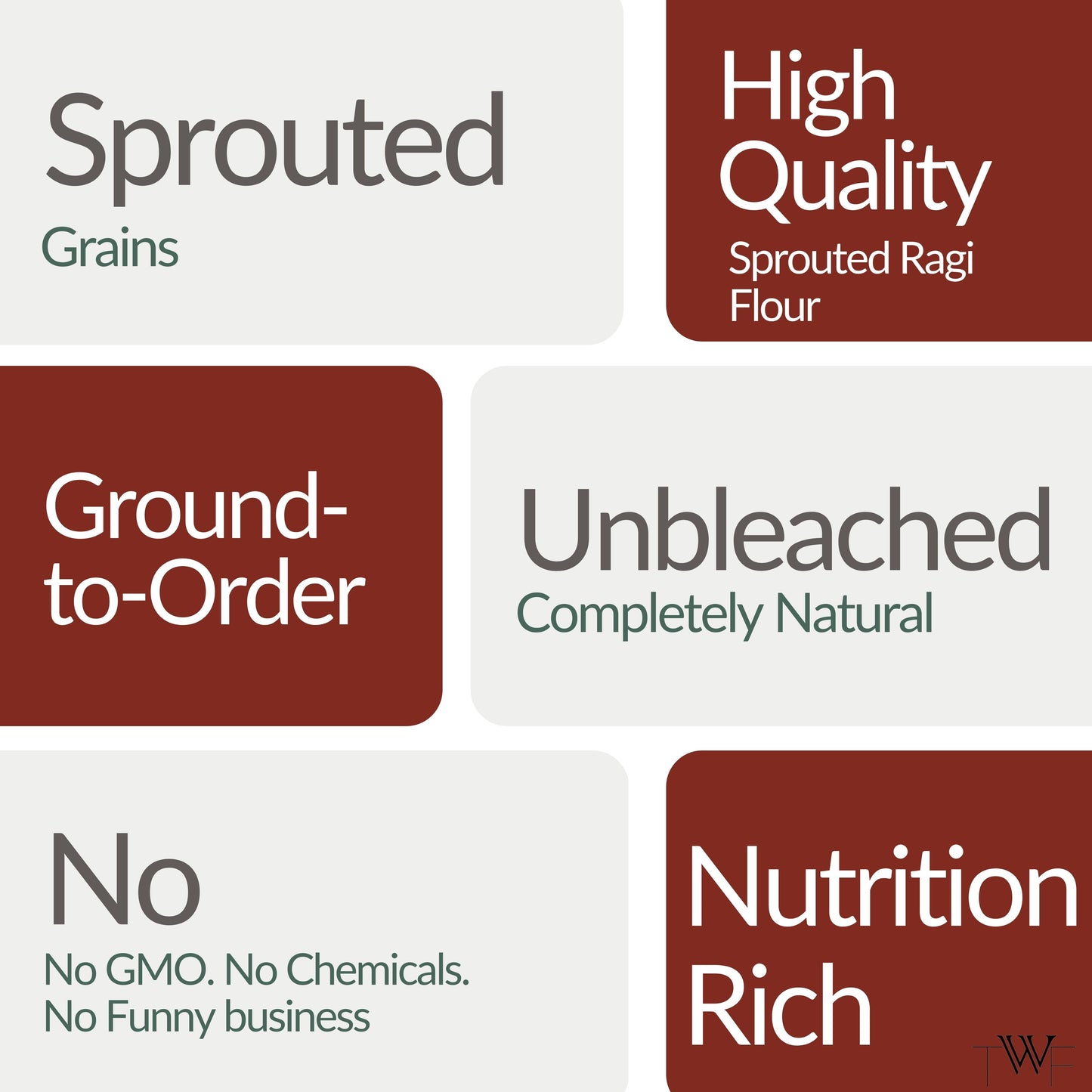 TWF Sprouted Ragi Flour