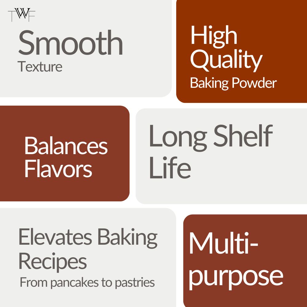 TWF Baking Powder - Double-Acting Leavening Agent