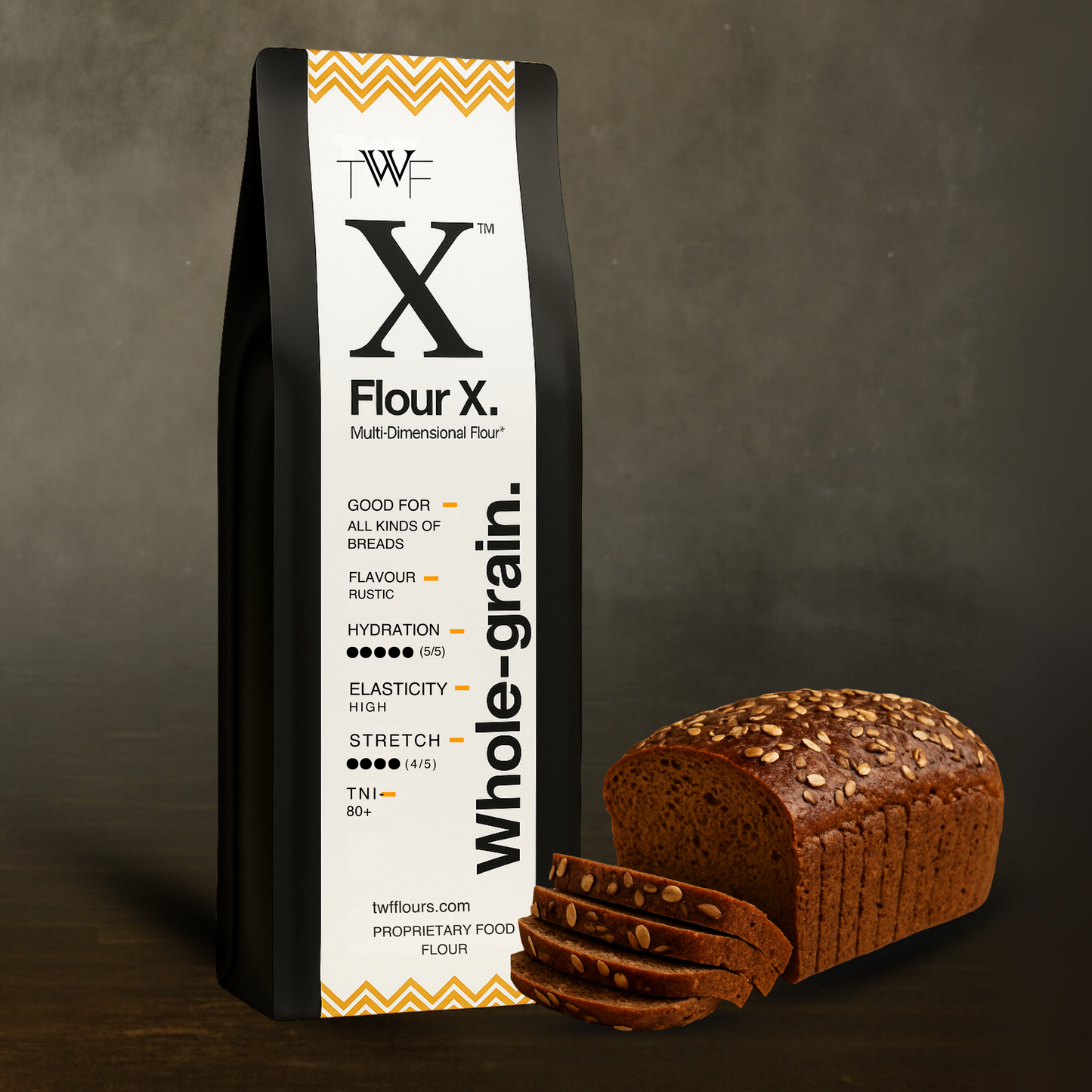 TWF Flour X - Whole Grain Strong Bread Flour (T150)