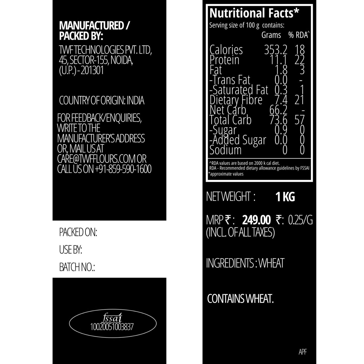 TWF First Flush - APF