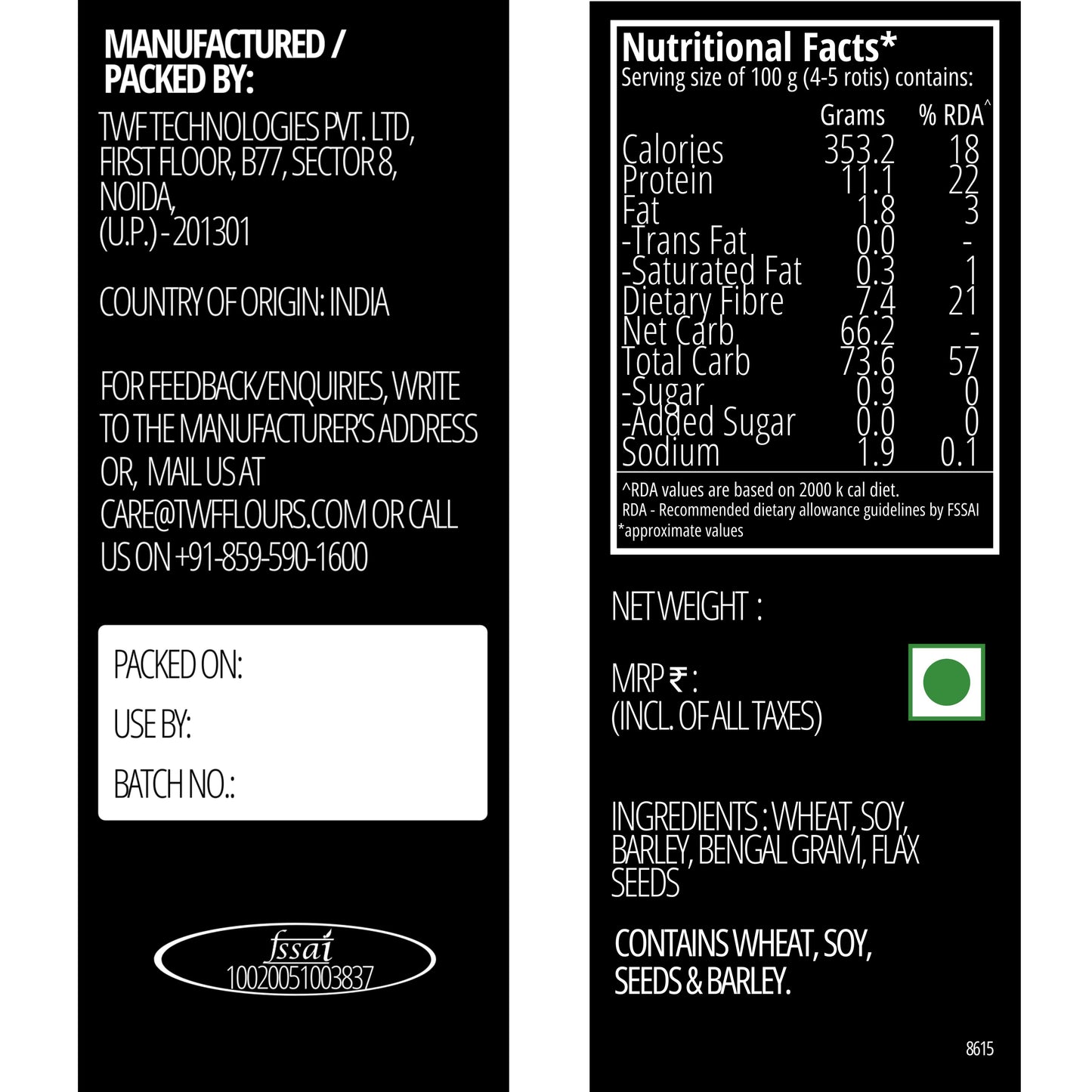 TWF Series C- 8615 (T65)