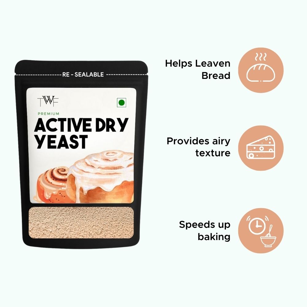 TWF Active Dry Yeast (Chemical Free)