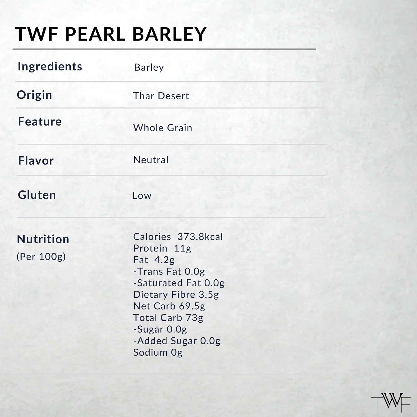 TWF Pearl Barley