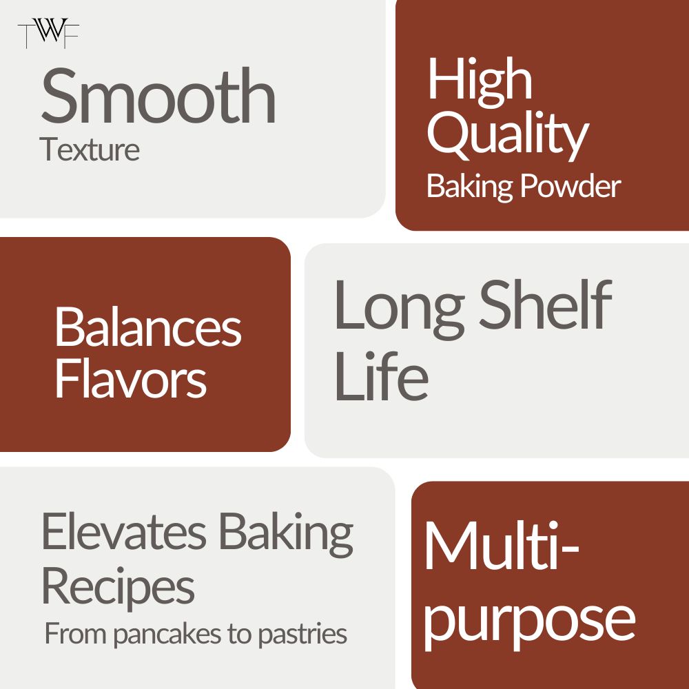 TWF Baking Powder - Double-Acting Leavening Agent