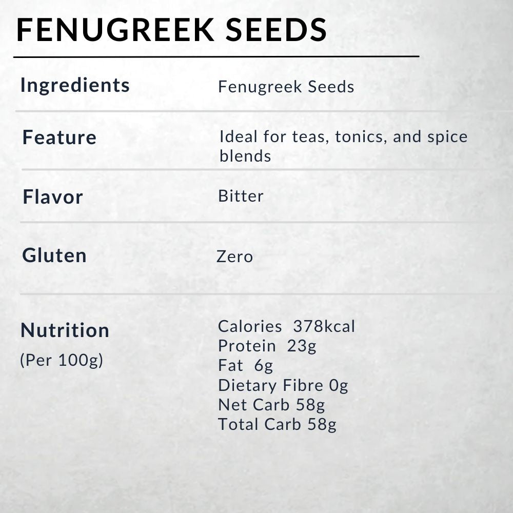 TWF Fenugreek Seeds (Sabut Methi Dana)