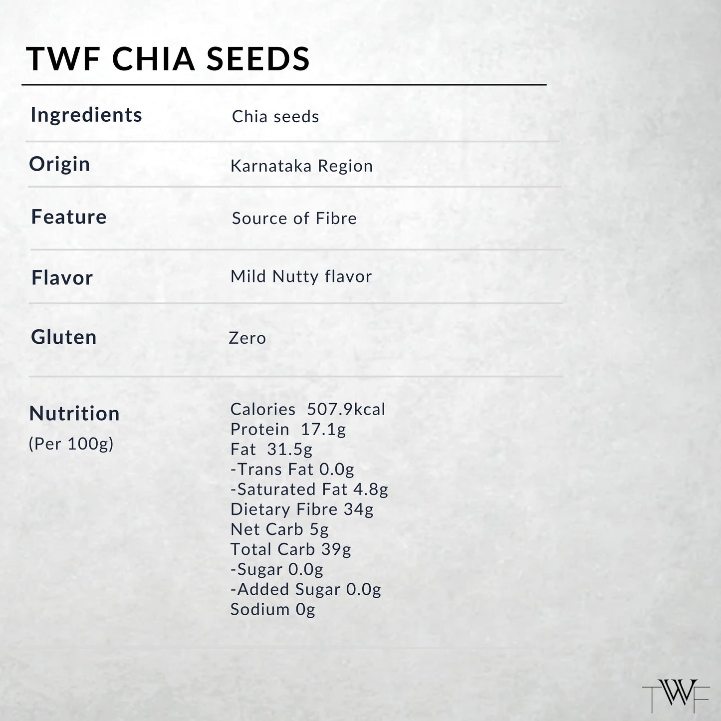 TWF Chia Seeds