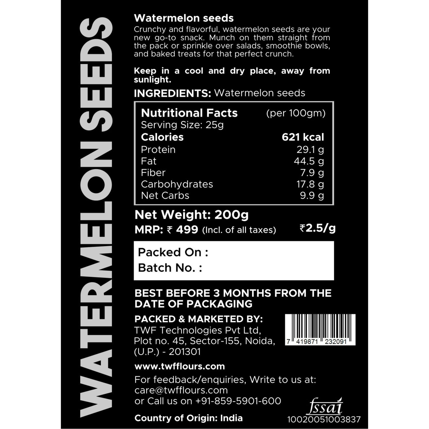 TWF Watermelon Seeds