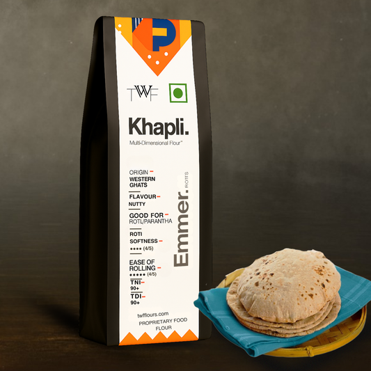 TWF Khapli (Emmer) Flour - Low GI & GL
