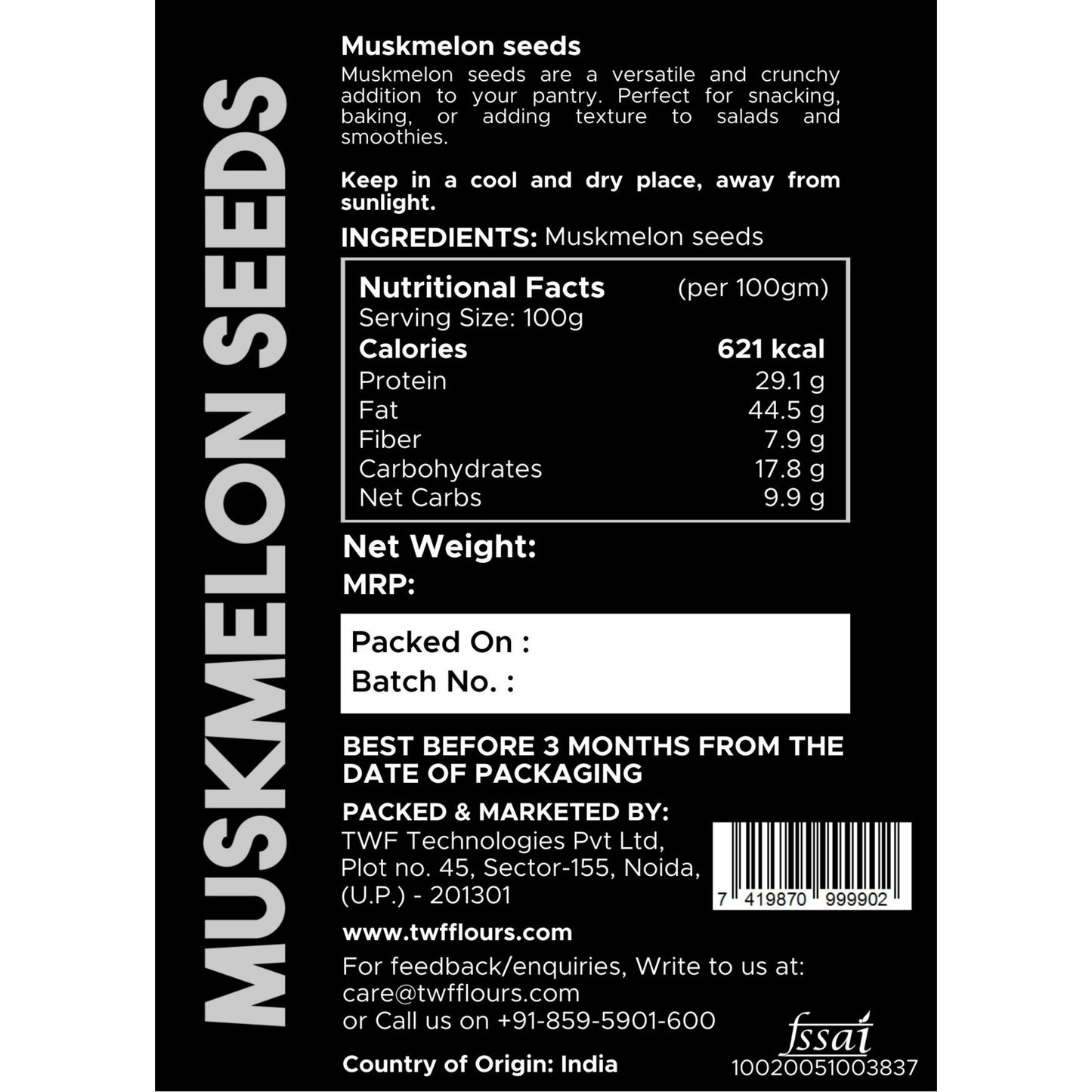 TWF Muskmelon Seeds