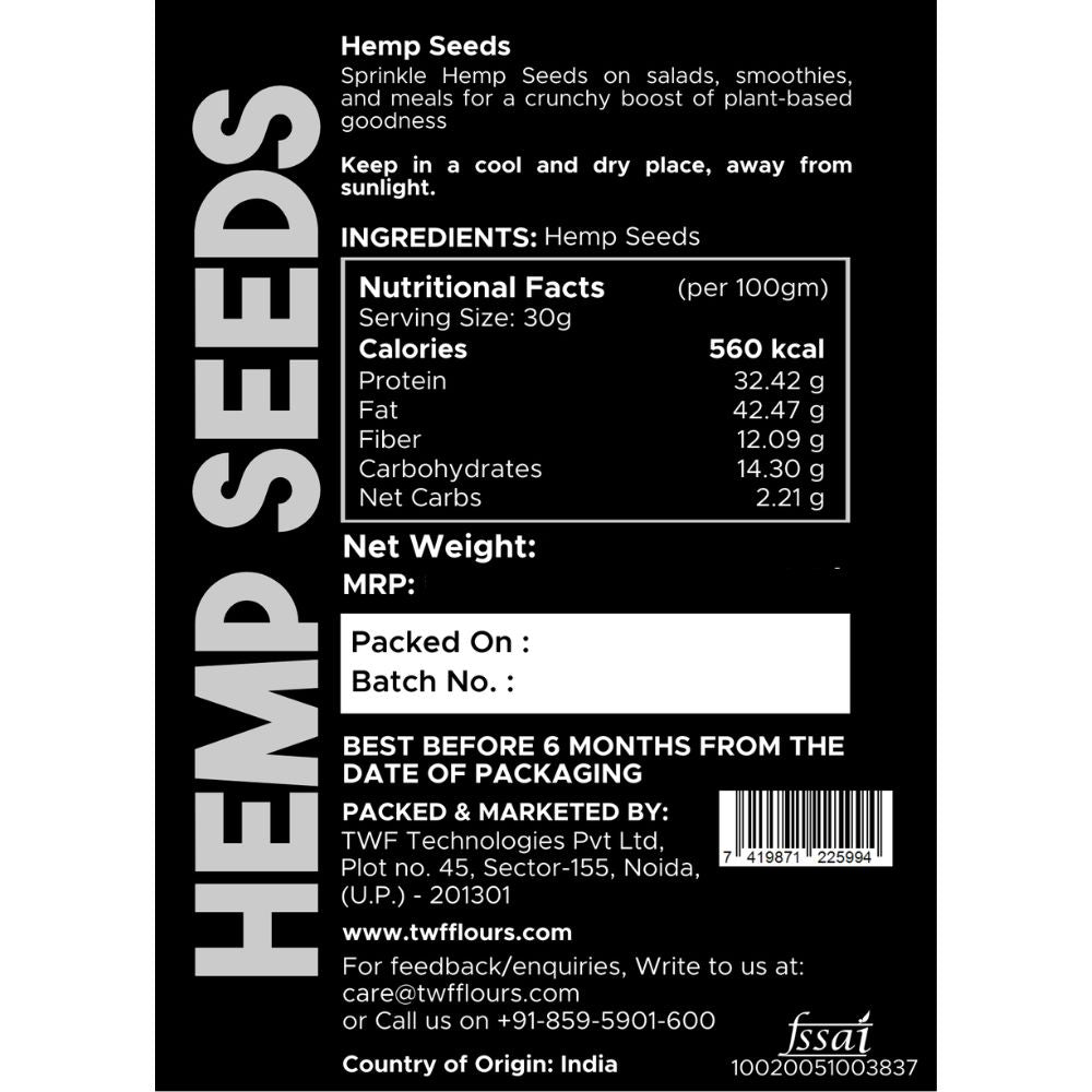 TWF Hemp Seeds