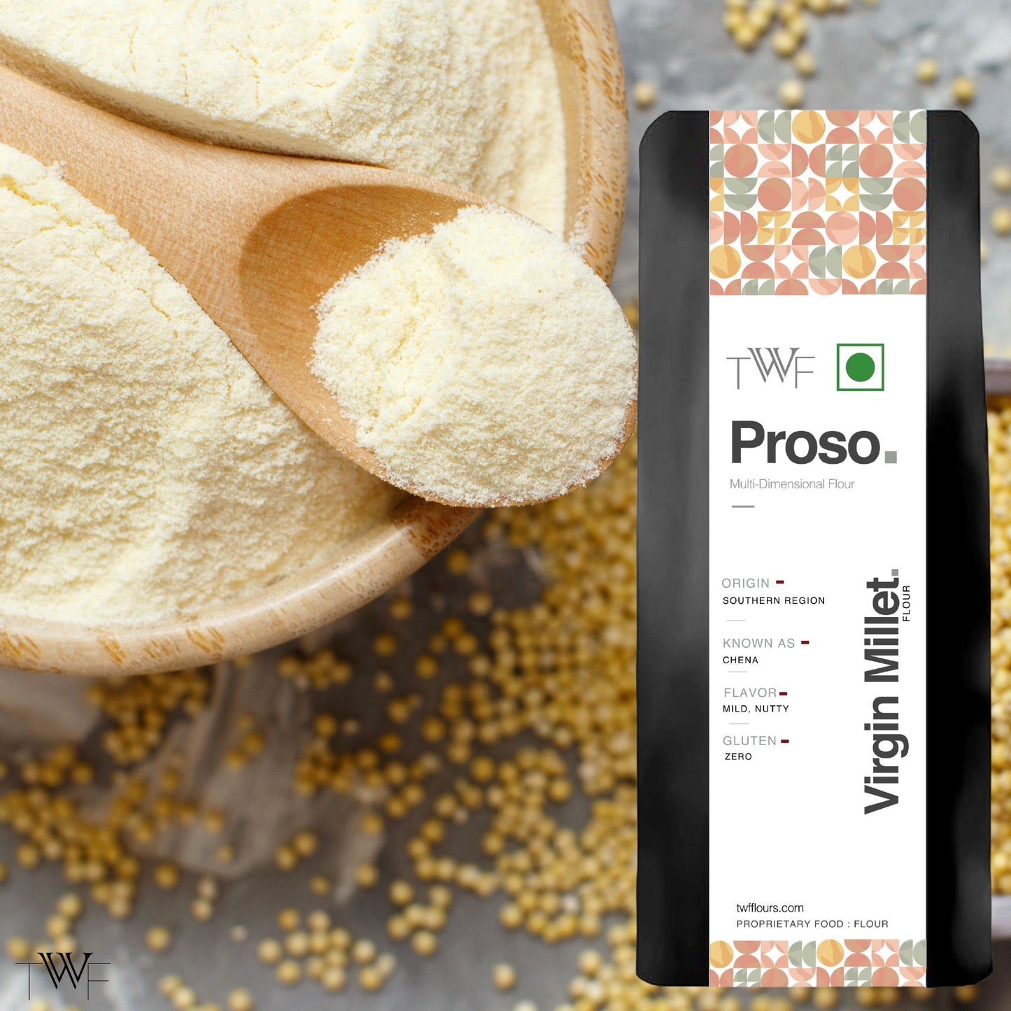 TWF Virgin Proso Flour