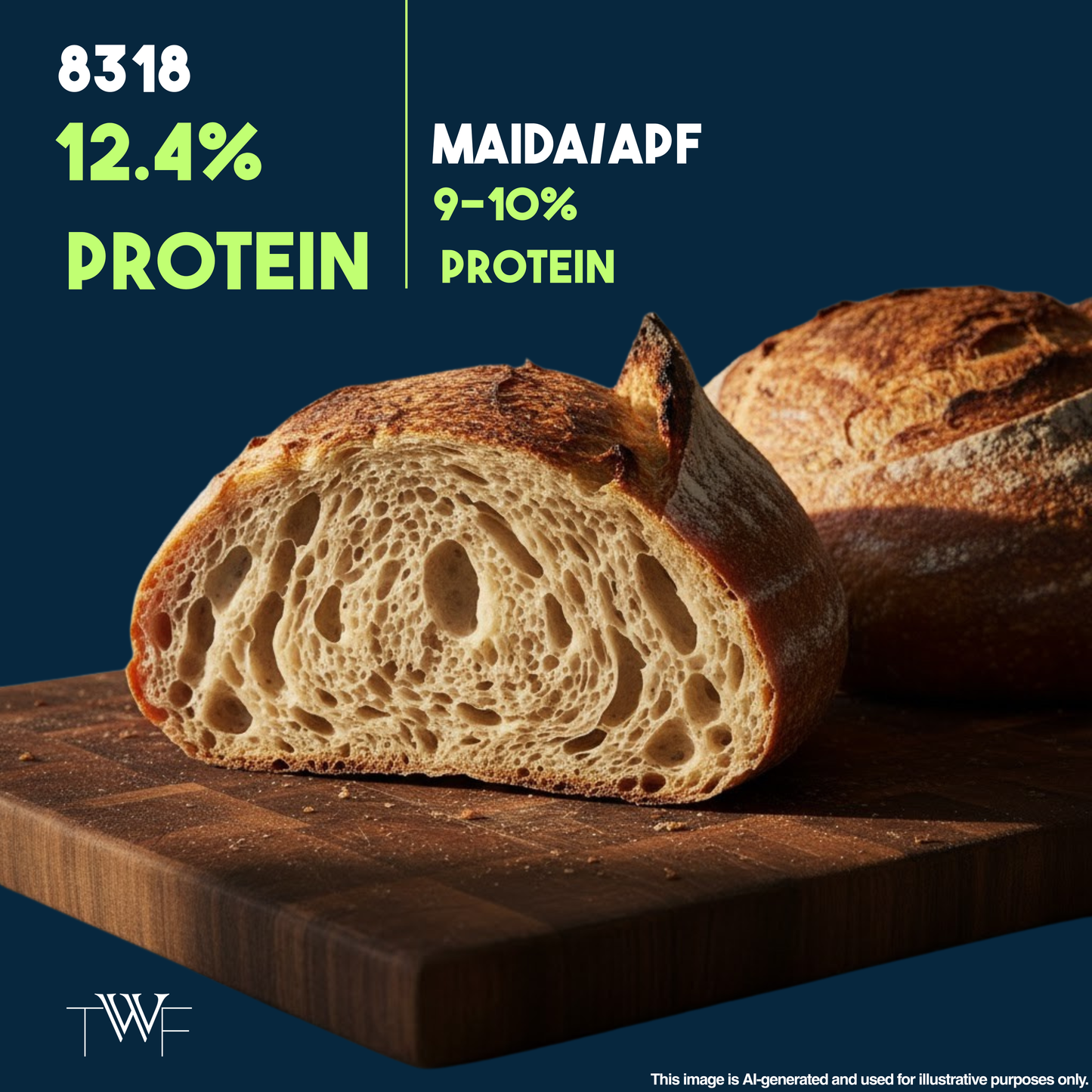 TWF Series C- 8318 (Strong bread flour)