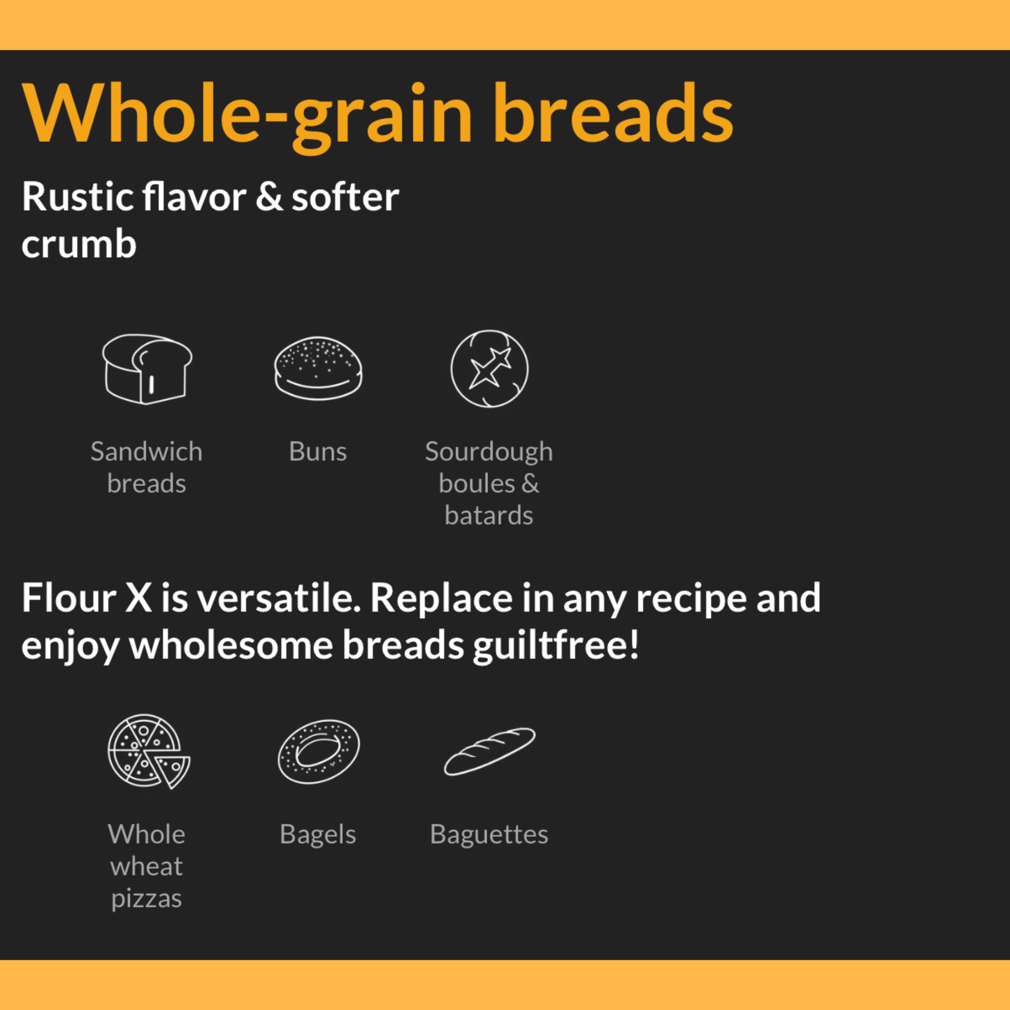 TWF Flour X - Whole Grain Strong Bread Flour (T150)