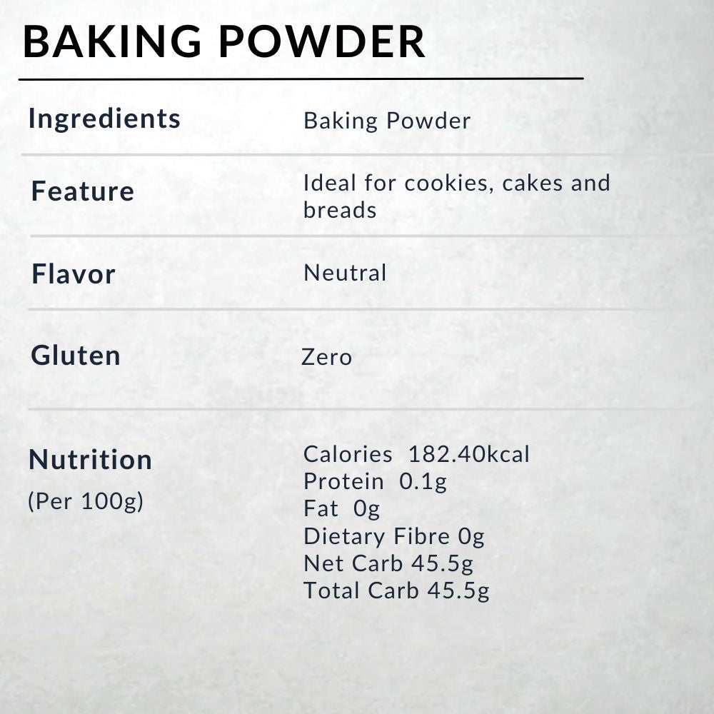 TWF Baking Powder - Double-Acting Leavening Agent