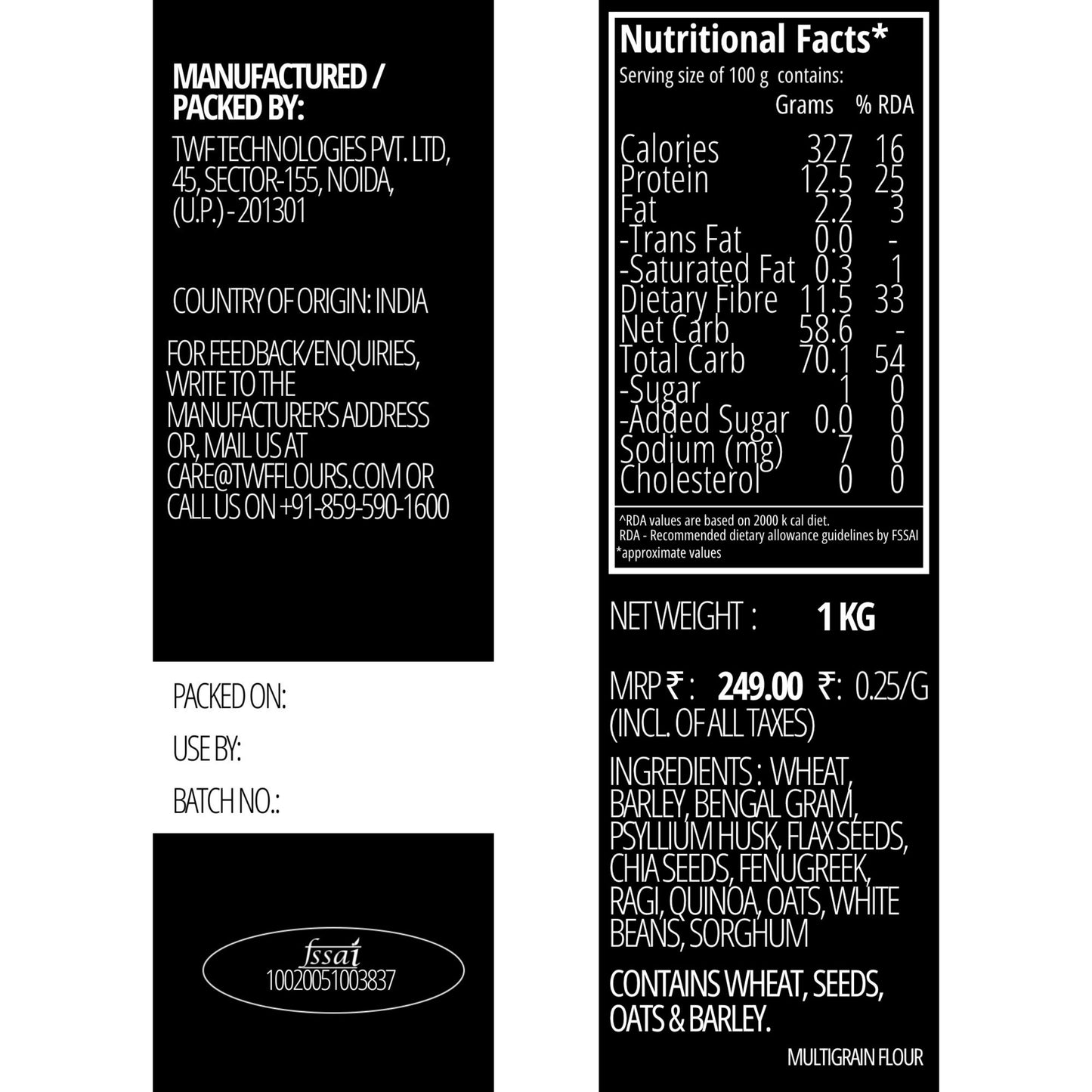 TWF Multigrain Flour