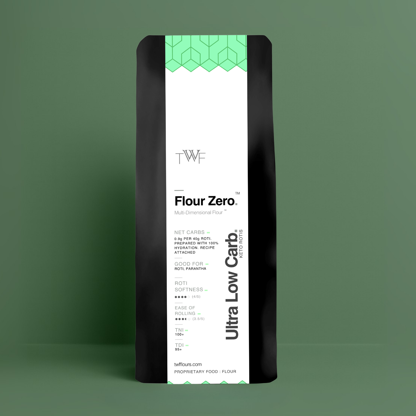 TWF Flour Zero - Ultra Low Carb Rotis